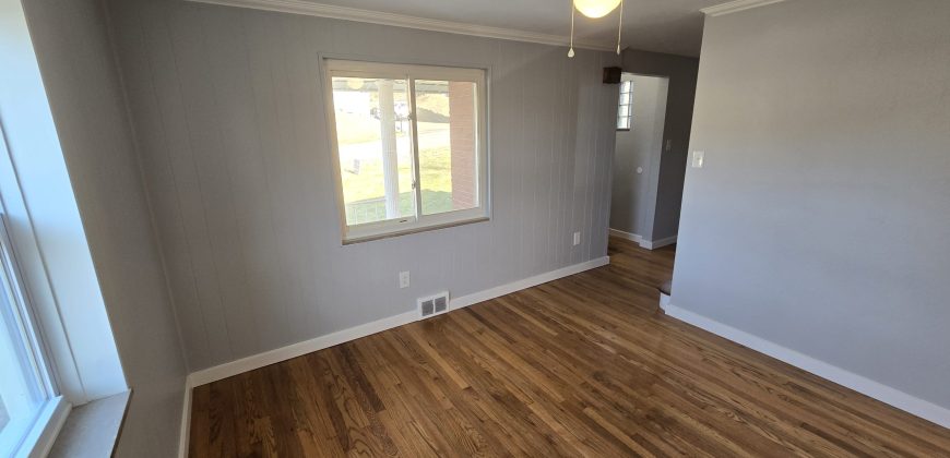 Rental – Full sized House – Newly Remodeled – Great Location